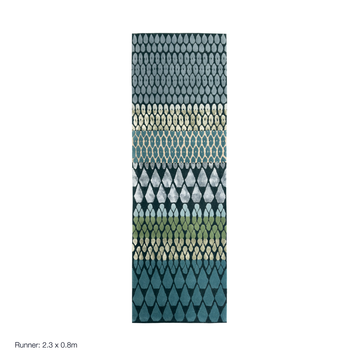 luxury rug, geometric rug, modern rug, wool rug, blue rug, green rug, designer rugs