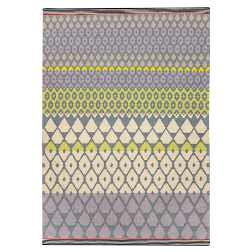 Geometric pattern, neutral rugs, designer rugs, luxury rugs, wool rugs, geometric rug, modern rug, diamond shaped rug,  light purple rug
