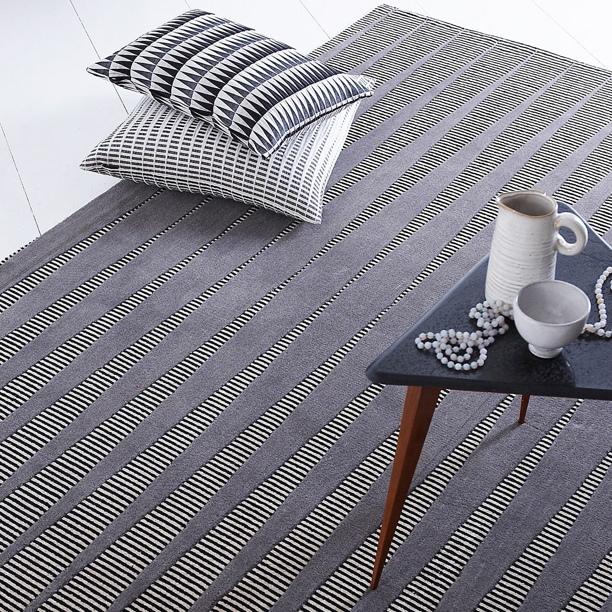 luxury rug, geometric rug, modern rug, wool rug, designer rugs, neutral rug