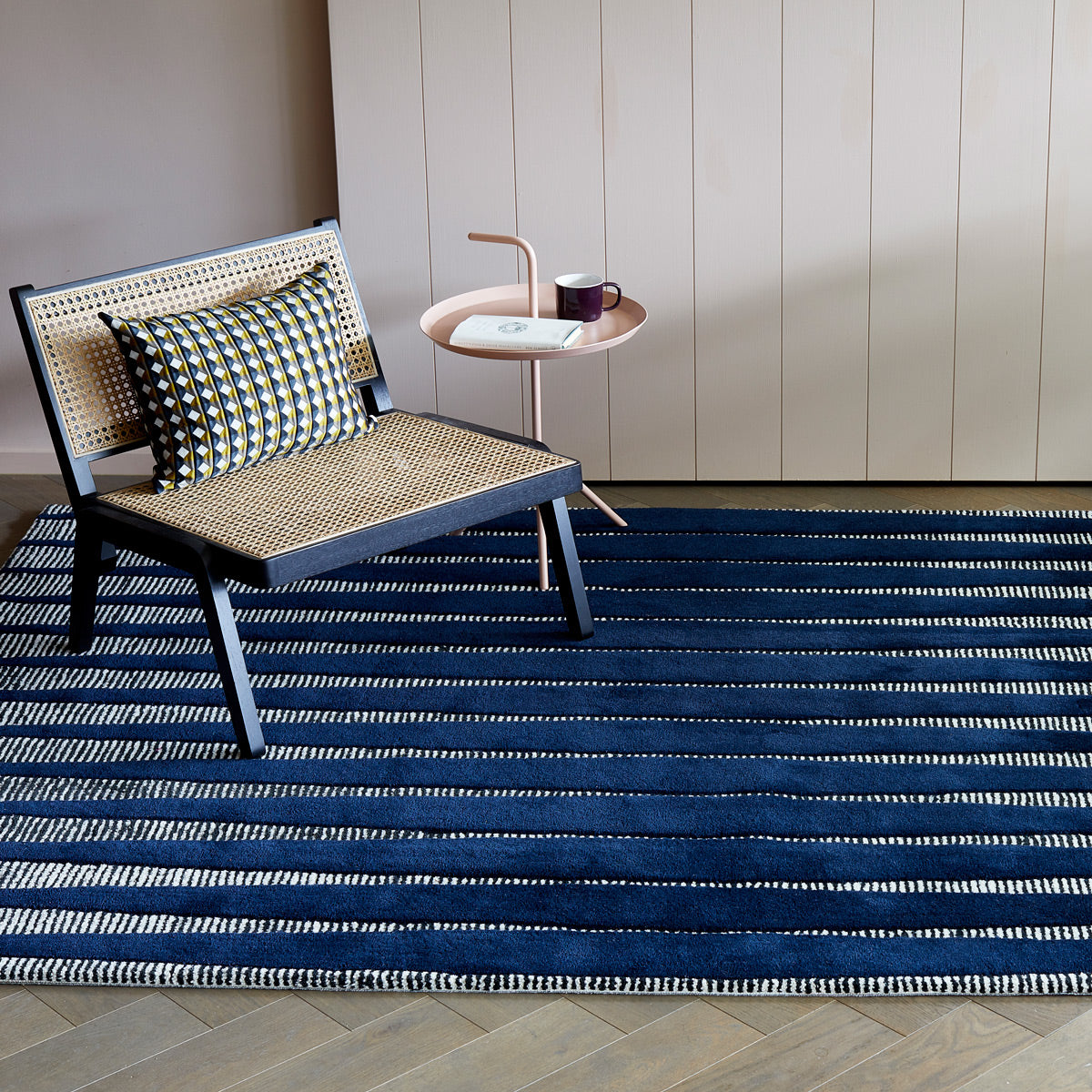 Geometric pattern, colourful rugs, designer rugs, luxury rugs, wool rugs, geometric rug, modern rug, blue rug