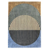 luxury rug, geometric rug, modern rug, wool rug, blue rug, neutral rug, designer rugs