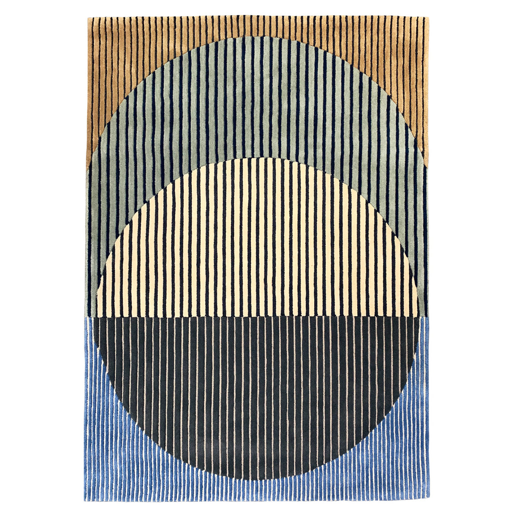 luxury rug, geometric rug, modern rug, wool rug, blue rug, neutral rug, designer rugs