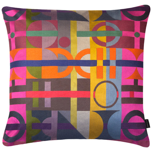 Designer cushion, Decorative cushion, Geometric cushion, Colourful cushion, Luxury cushion, Seat cushion,  couch cushion covers, Cushion cover, pink cushion,