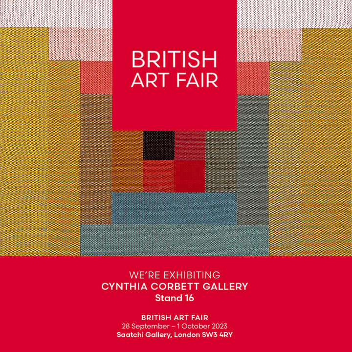 Margo Selby with Cynthia Corbett Gallery at British Art Fair