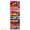 multicoloured rug, block coloured rug, margo selby rug,  tufted rug, kitchen rug, living room rug, runner rug, modern rug, geometric rug 