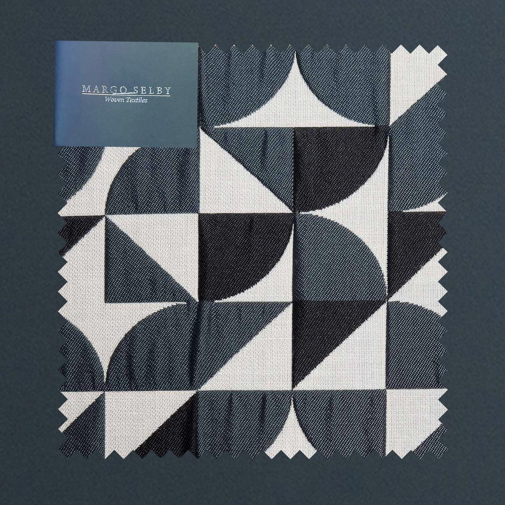 Interior accessories, interior decoration, British weaving, Margo Selby fabric, patterned fabric, colourful fabric, designer fabric, neutral fabric, 