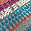 Interior accessories, interior decoration, British weaving, Margo Selby fabric, patterned fabric, colourful fabric, designer fabric, 