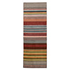 luxury rug, geometric rug, modern rug, wool rug, pink rug, designer rugs, stripy pink rug, ombre pink rug, long rug 