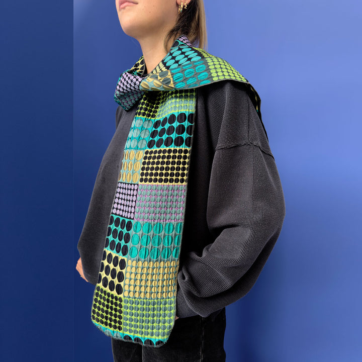Ezra | Textured Silk Scarf