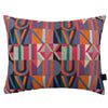 Designer cushion, Decorative cushion, Geometric cushion, Colourful cushion, Luxury cushion, Seat cushion,  couch cushion covers, Cushion cover, red cushion