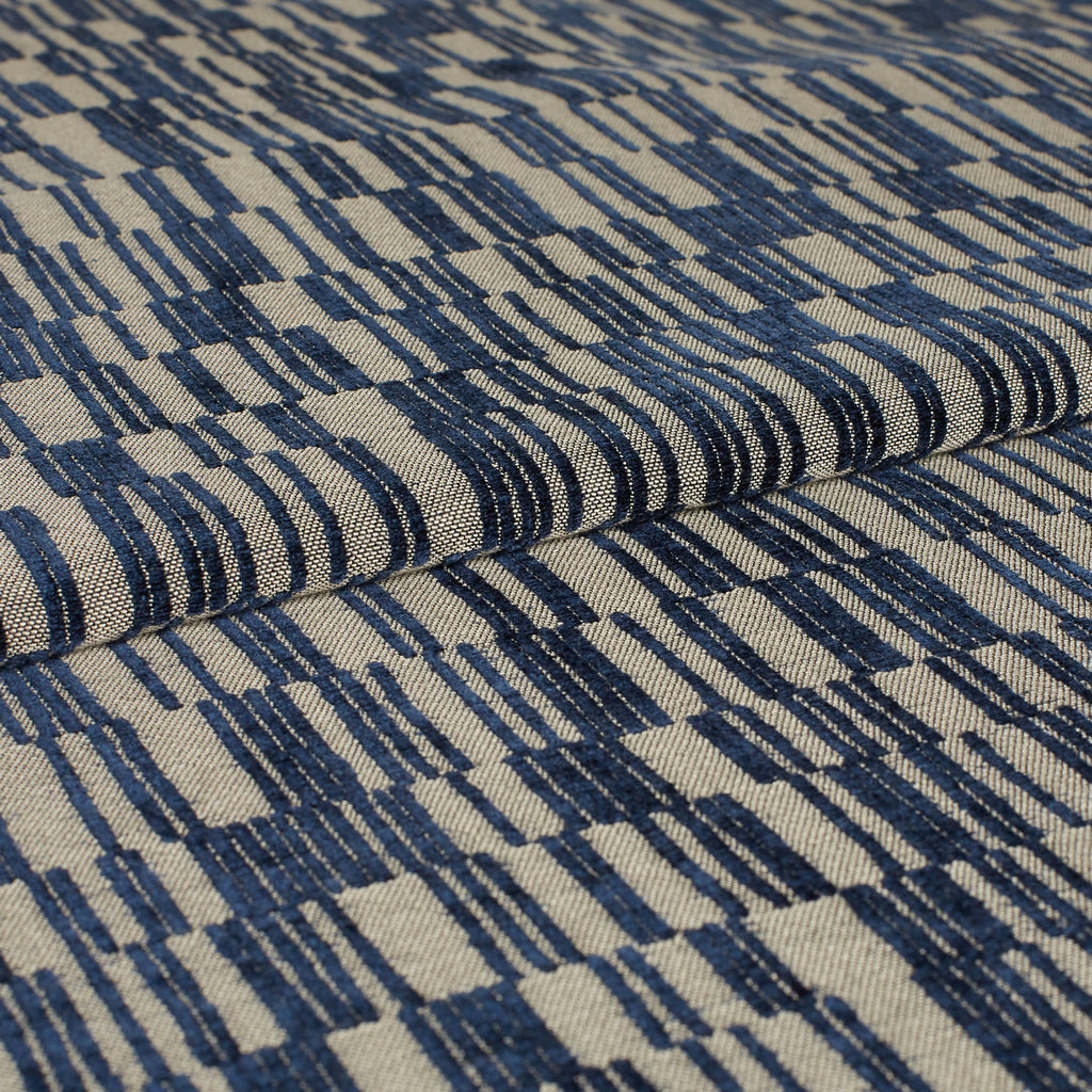 Cut Fabric - 2m | Lora Midnight | Sateen Jacquard