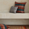 Lora Steel Blue Cushion