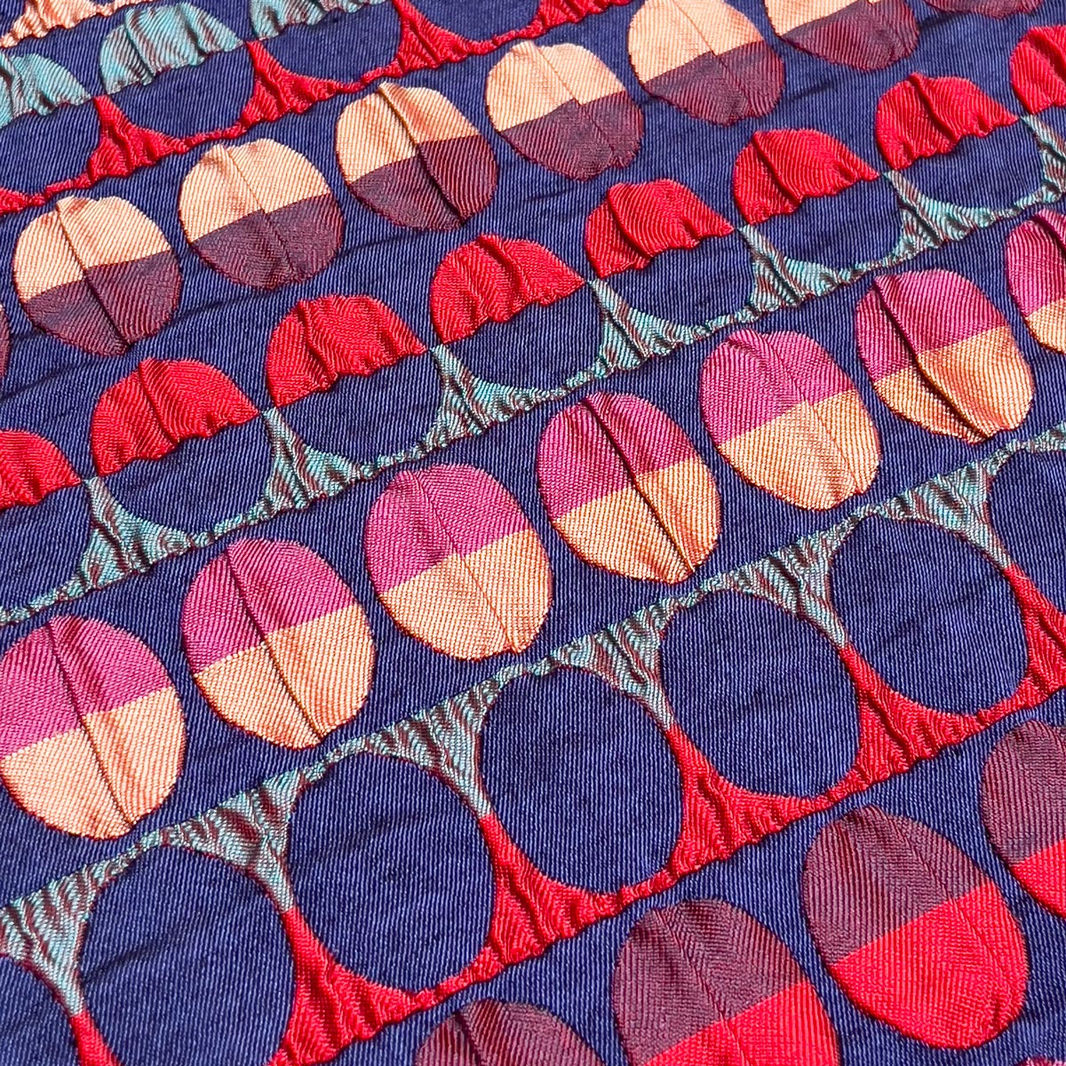 Millie Textured Silk Scarf | Large