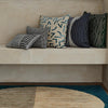 Mori Deep Teal Cushion