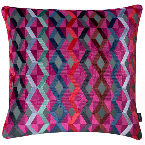 Designer cushion, Decorative cushion, Geometric cushion, Colourful cushion, Luxury cushion, Seat cushion,  couch cushion covers, Cushion cover, pink cushion,