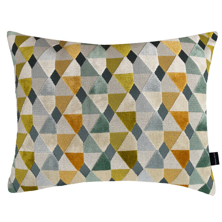 Yellow rectangular cushion hotsell