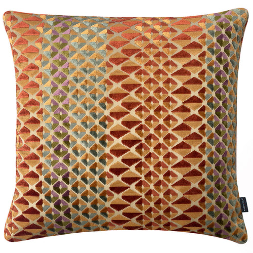 Designer cushion, Decorative cushion, Geometric cushion, Colourful cushion, Luxury cushion, Seat cushion,  couch cushion covers, Cushion cover, orange cushion,