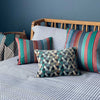 Supreme Stripe Jade Cushion