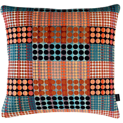 Designer cushion, Decorative cushion, Geometric cushion, Colourful cushion, Luxury cushion, Seat cushion,  couch cushion covers, Cushion cover, blue cushion, orange cushion