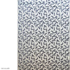 Mori Navy | Jacquard Cut Velvet