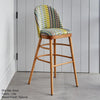 Ella Bar Stool | Moulin Velvet (6 Upholstery Options)