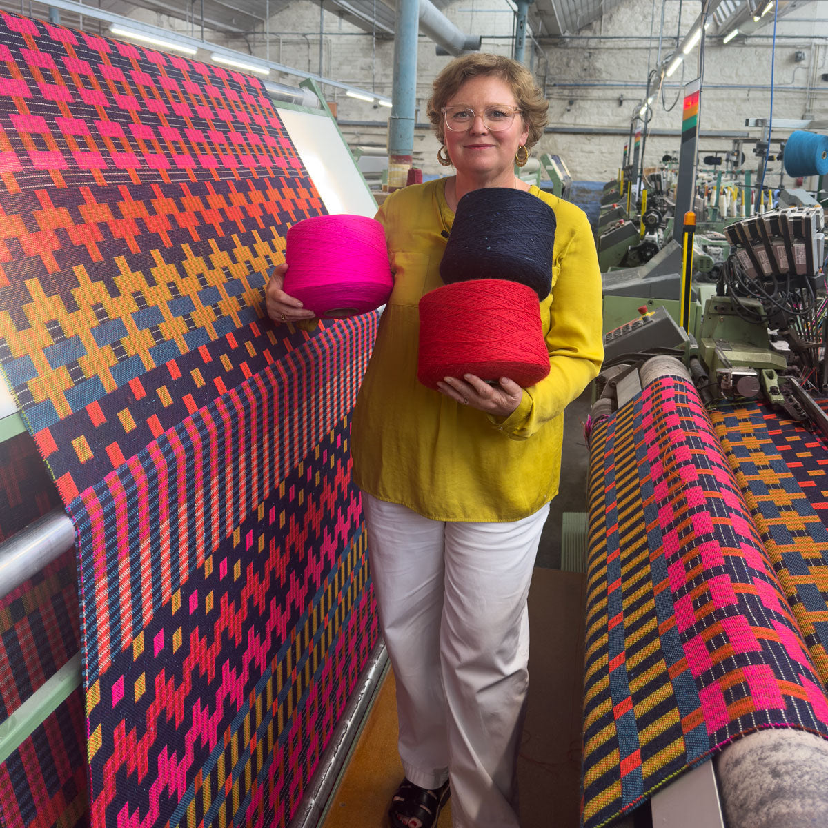 Textile Field The story behind our Field Blanket | British textile craftsmanship ...