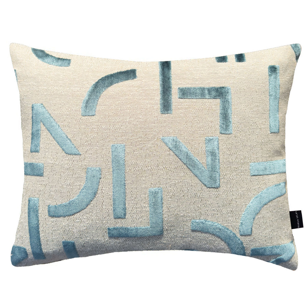 Mori Deep Teal Cushion