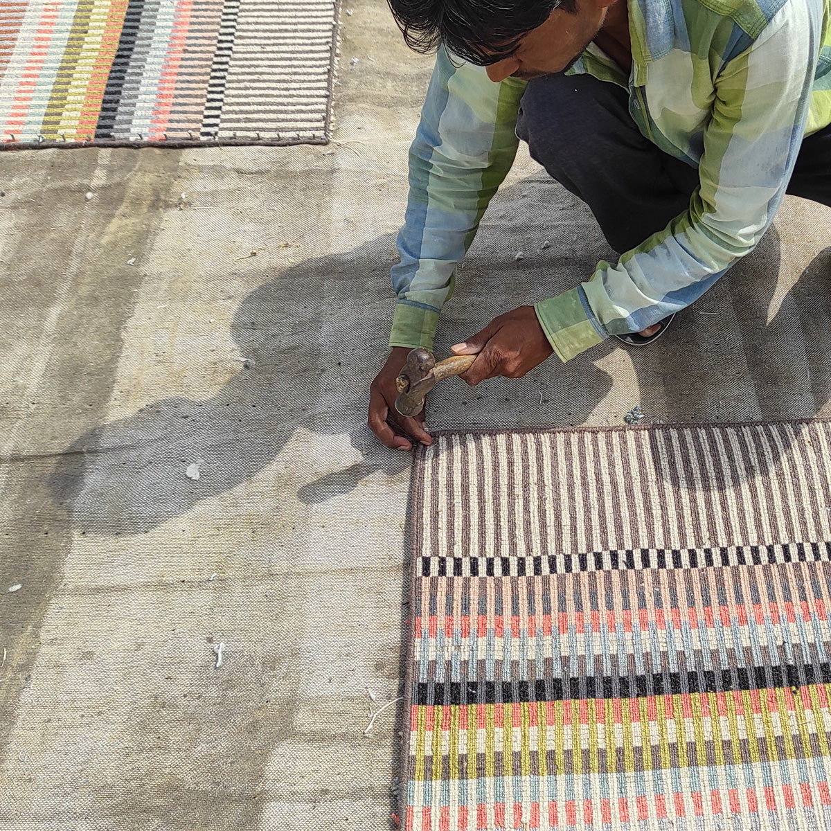 Loom For Rug Making The Craft of Hand Loom Rug Making - Margo Selby