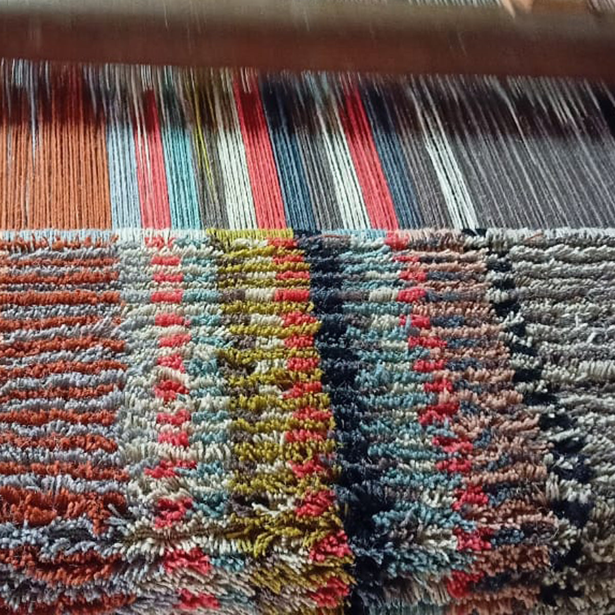 Loom For Rug Making The Craft of Hand Loom Rug Making - Margo Selby