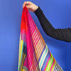 Moon Landing | Lightweight Fine Wool Art Scarf