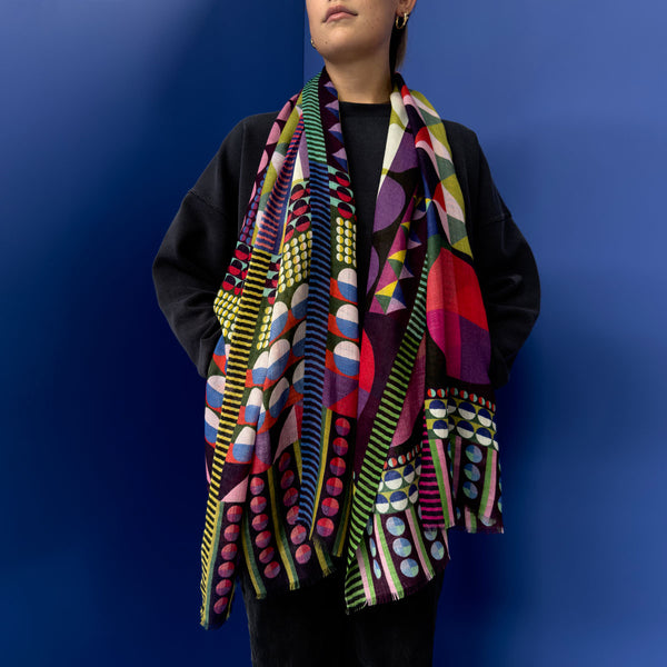paranoid spiky scarf スカーフ マフラー tttmsw Margo_Selby_SCORE_Lifestyle_Bl