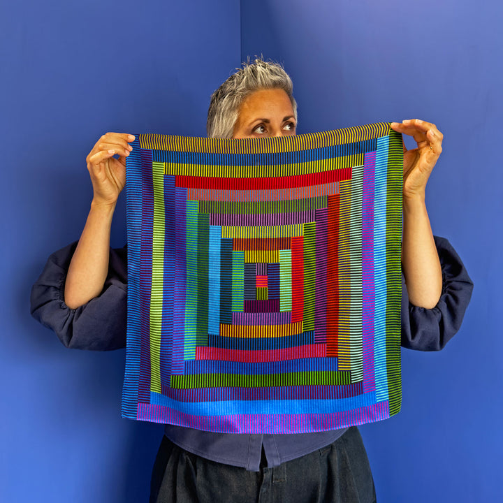 Amalfi | Silk Square Scarf