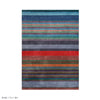 luxury rug, geometric rug, modern rug, wool rug, blue rug, designer rugs, colourful rug, stripy blue rug, multicoloured rug 
