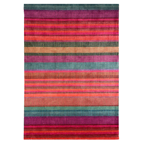 luxury rug, geometric rug, modern rug, wool rug, red rug, designer rugs, colourful rug