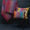 Interior accessories, interior decoration, British weaving, Margo Selby fabric, patterned fabric, colourful fabric, designer fabric, 