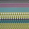 Interior accessories, interior decoration, British weaving, Margo Selby fabric, patterned fabric, colourful fabric, designer fabric, green fabric