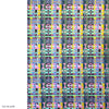 Interior accessories, interior decoration, British weaving, Margo Selby fabric, patterned fabric, colourful fabric, designer fabric, blue fabric