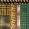 luxury rug, geometric rug, modern rug, wool rug, designer rugs, colourful rug, green rug, yellowrug