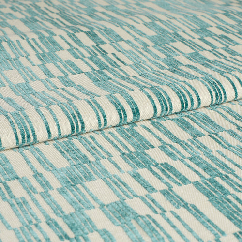 Lora Teal | Jacquard Cut Velvet