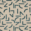 Mori Deep Teal | Jacquard Cut Velvet