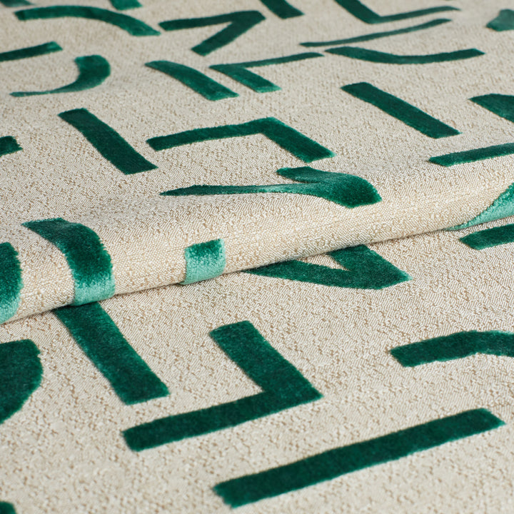 Mori Evergreen | Jacquard Cut Velvet