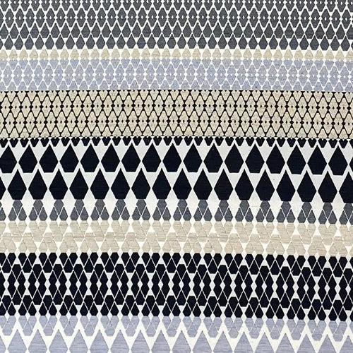 Interior accessories, interior decoration, British weaving, Margo Selby fabric, patterned fabric, colourful fabric, designer fabric, neutral  fabric