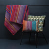Designer cushion, Decorative cushion, Geometric cushion, Colourful cushion, Luxury cushion, Seat cushion, couch cushion covers, Cushion cover, orange cushion,