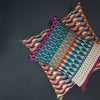 Designer cushion, Decorative cushion, Geometric cushion, Colourful cushion, Luxury cushion, Seat cushion, couch cushion covers, Cushion cover, orange cushion,