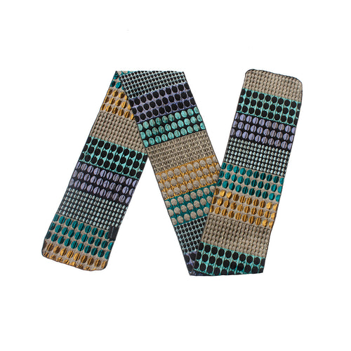Halley Textured Silk Scarf | Small
