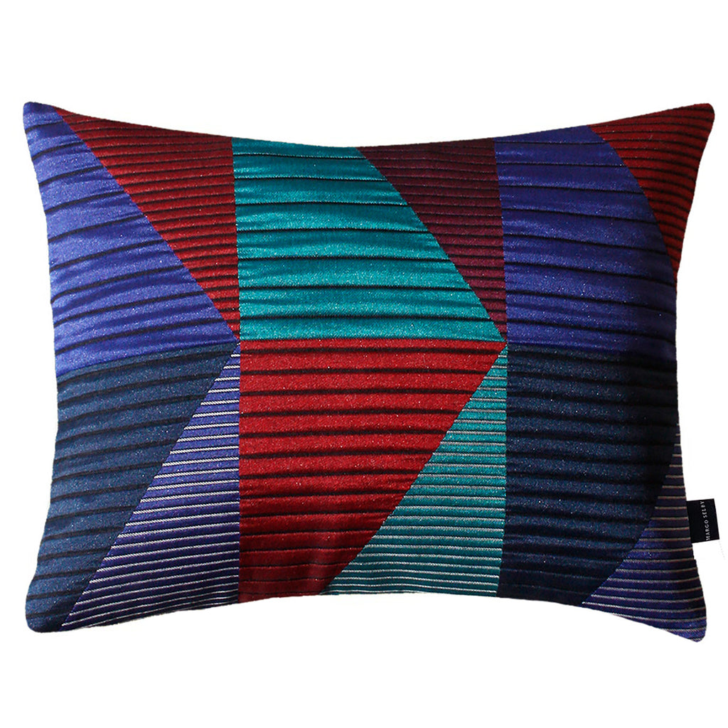 Designer cushion, Decorative cushion, Geometric cushion, Colourful cushion, Luxury cushion, Seat cushion, couch cushion covers, Cushion cover, blue cushion,