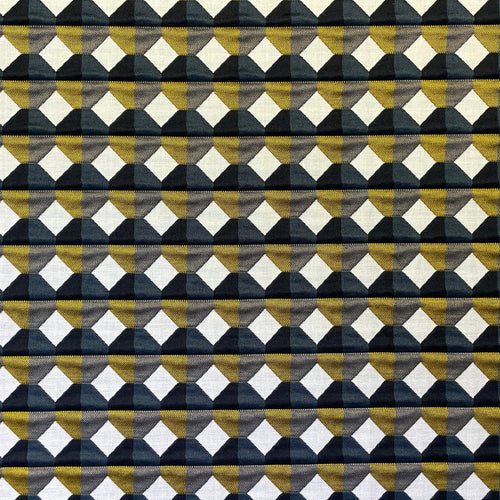 Interior accessories, interior decoration, British weaving, Margo Selby fabric, patterned fabric, colourful fabric, designer fabric, yellow fabric