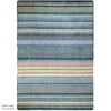 luxury rug, geometric rug, modern rug, wool rug, blue rug, designer rugs, blue and white ombre rug, blue and white striped rug, tufted rug, light blue rug 