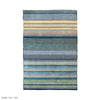 luxury rug, geometric rug, modern rug, wool rug, blue rug, designer rugs, light blue rug, blue and white ombre rug, blue and white striped rug, tufted rug 