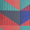 Interior accessories, interior decoration, British weaving, Margo Selby fabric, patterned fabric, colourful fabric, designer fabric, red fabric